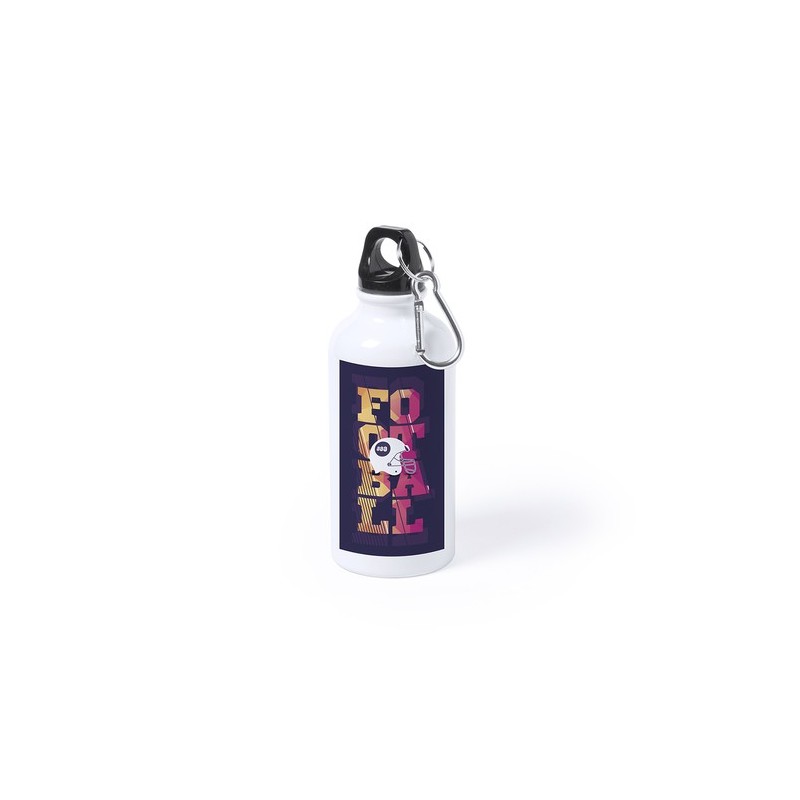 Gourde Éco-responsable Personnalisée pour Événements - Bidon Sublimation Greims Matières : aluminium Couleurs : blanc goodies pu