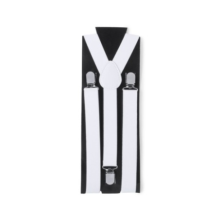 Bretelles Personnalisées en Mode Accessoires - Corkey Matières : polyester Couleurs : blanc personnalisable avec votre logo