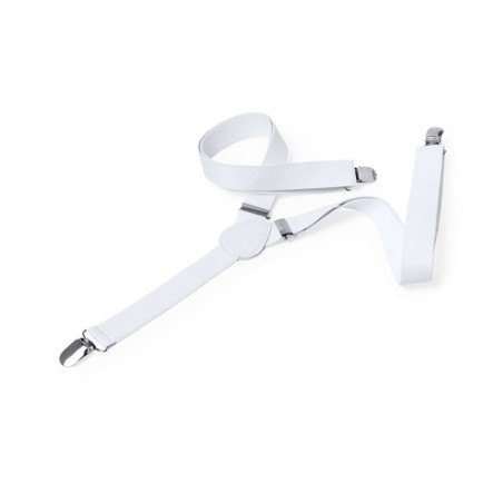 Bretelles Personnalisées en Mode Accessoires - Corkey Matières : polyester Couleurs : blanc impression haute définition