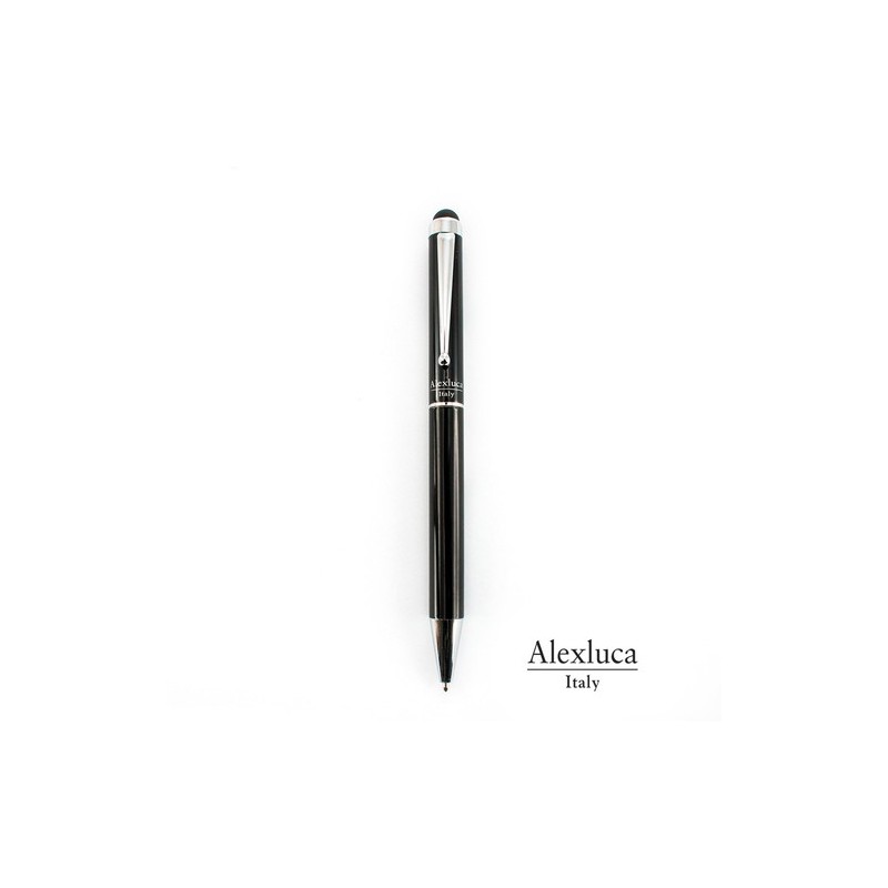 Stylet bille personnalisé  - Salend Matières : aluminium Couleurs : noir personnalisable avec votre logo