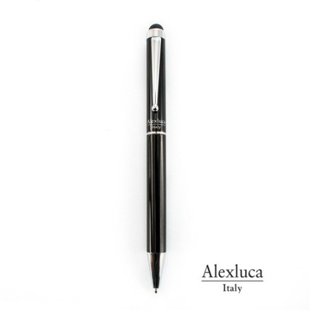 Stylet bille personnalisé  - Salend Matières : aluminium Couleurs : noir personnalisable avec votre logo