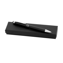 Stylet bille personnalisé  - Salend Matières : aluminium Couleurs : noir cadeau collaborateur premium