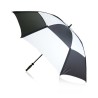 Parapluie durable et publicitaire de golf Budyx Matières : pongée Couleurs : blanc