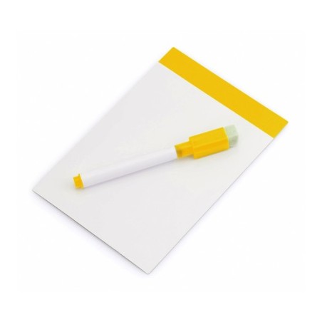 Ardoise Magnétique Personnalisée Pratique et Colorée Yupit Couleurs : rouge goodies publicitaire durable