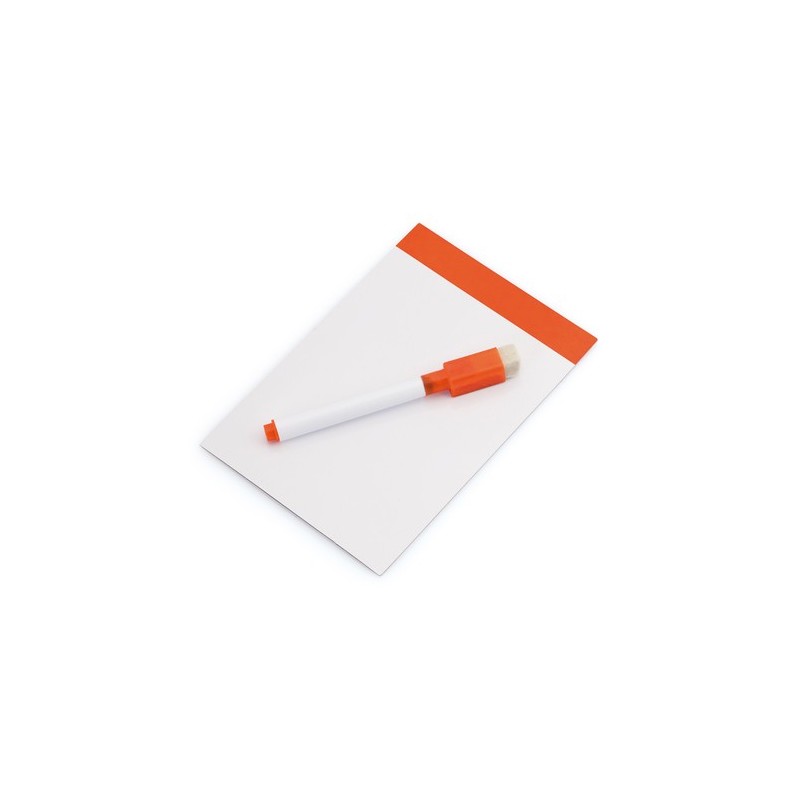 Ardoise Magnétique Personnalisée Pratique et Colorée Yupit Couleurs : noir objet promotionnel éco-responsable