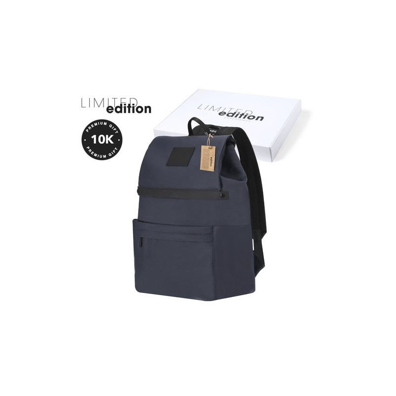Sac à dos personnalisé pas cher Salkey Matières : PU Couleurs : bleu marine personnalisable avec votre logo