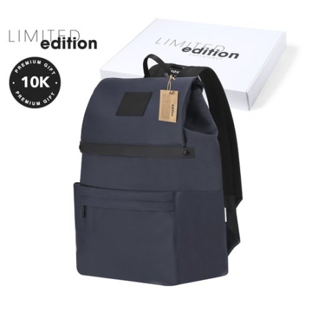 Sac à dos personnalisé pas cher Salkey Matières : PU Couleurs : bleu marine personnalisable avec votre logo