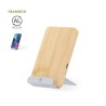 Chargeur personnalisé pas cher Dimitry Matières : bambou Couleurs : naturel personnalisable avec votre logo