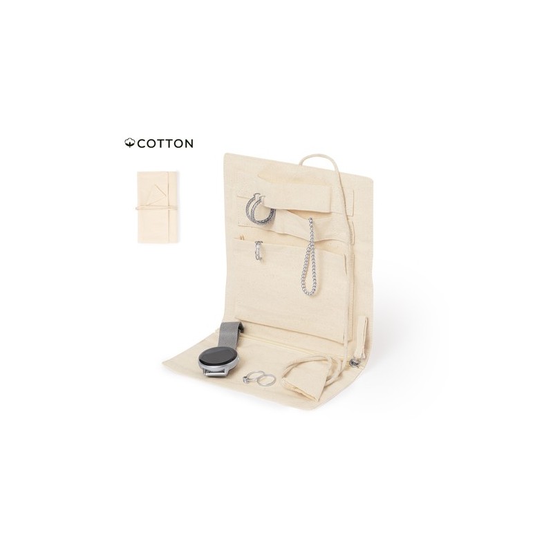 Etui Personnalisable en Coton pour Bijoux Azix Matières : coton