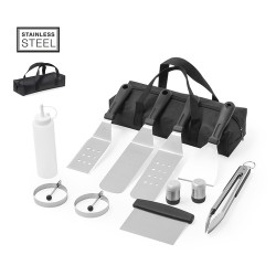 Set de Barbecue Personnalisé en Acier Inox - Raiken Matières : acier inoxydable