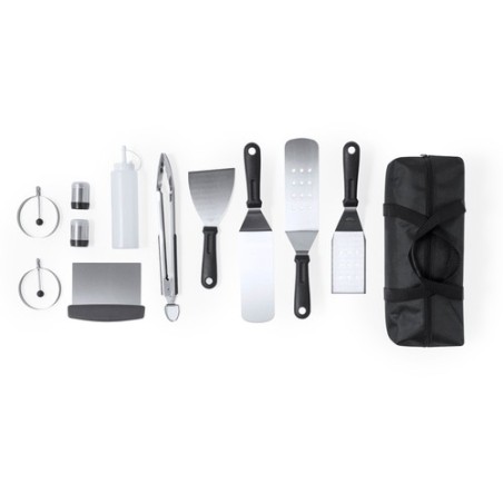 Set de Barbecue Personnalisé en Acier Inox - Raiken Matières : acier inoxydable impression haute définition