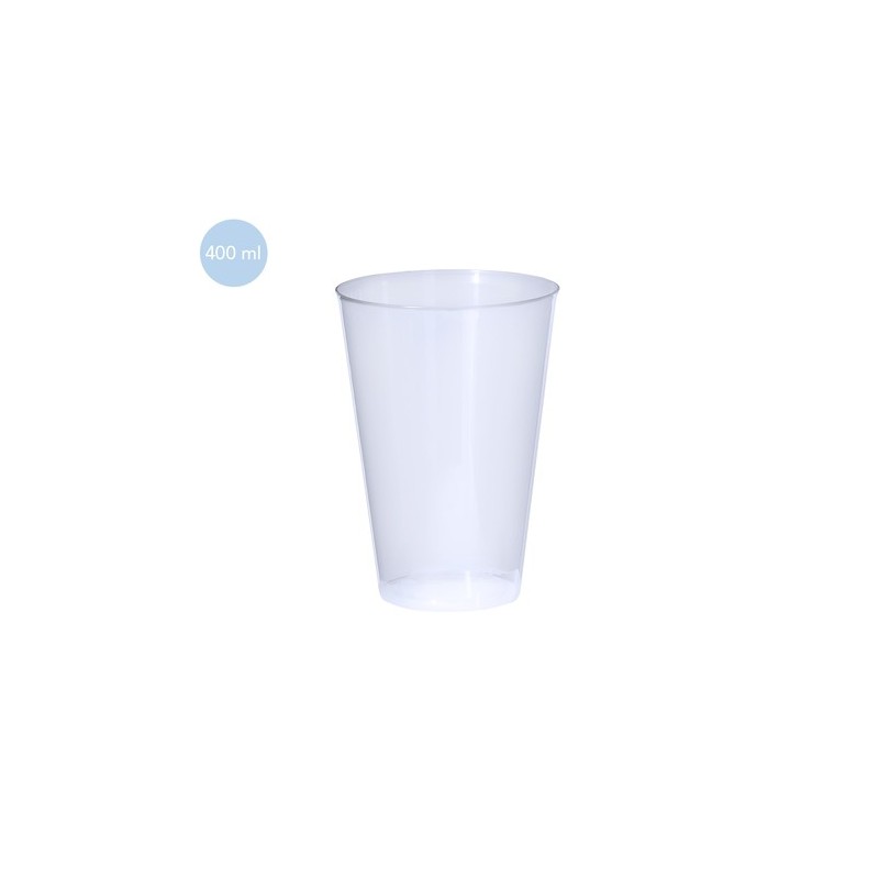 Verre Incassable Publicitaire 400ml Cuvak Matières : polypropylène (PP)