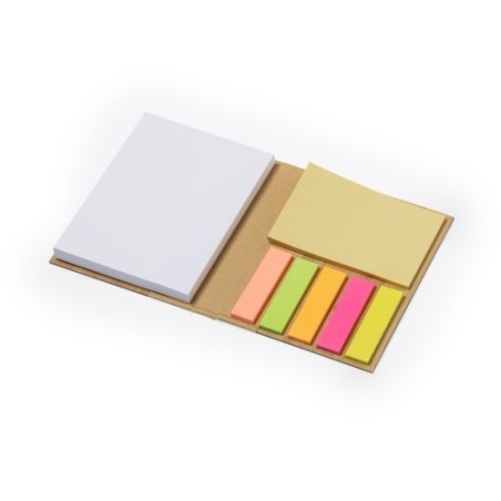 Bloc Notes Adhésif Éco-Responsable Personnalisé Oresten Matières : bambou goodies publicitaire événementiel