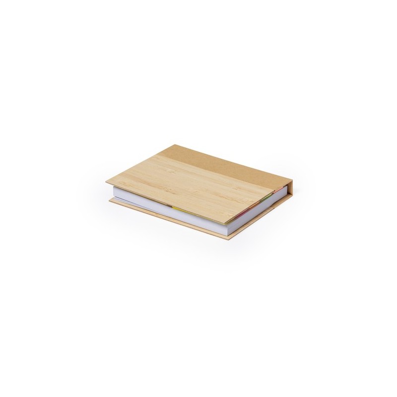 Bloc Notes Adhésif Éco-Responsable Personnalisé Oresten Matières : bambou impression haute définition
