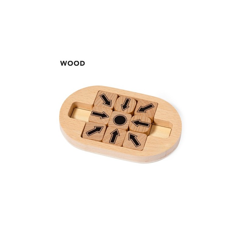 Puzzle Mini Personnalisé en Bois Jeu d'Adresse Jatrex pas cher Matières : bois