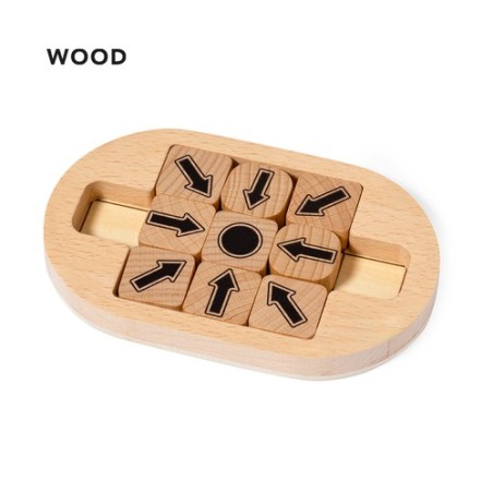 Puzzle Mini Personnalisé en Bois Jeu d'Adresse Jatrex pas cher Matières : bois