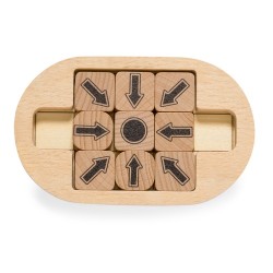 Puzzle Mini Personnalisé en Bois Jeu d'Adresse Jatrex pas cher Matières : bois 2