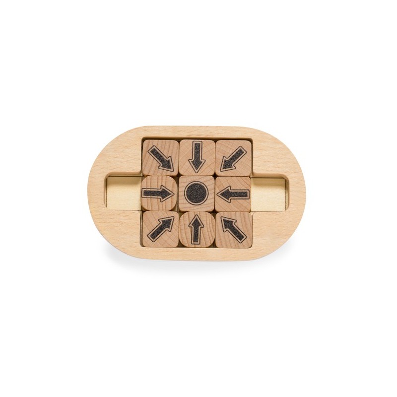 Puzzle Mini Personnalisé en Bois Jeu d'Adresse Jatrex pas cher Matières : bois personnalisable avec votre logo