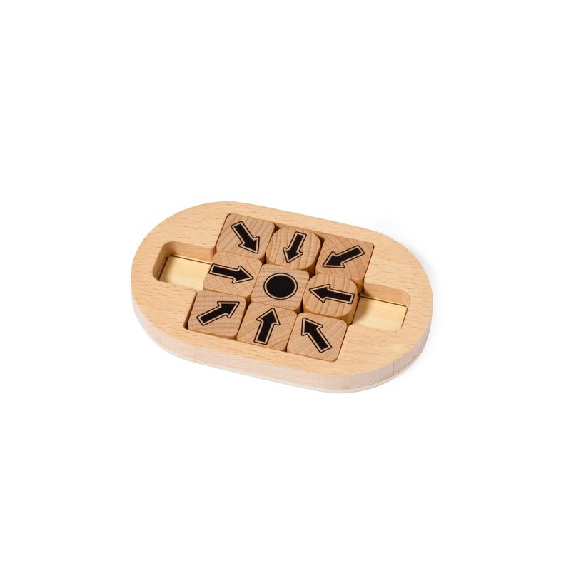 Puzzle Mini Personnalisé en Bois Jeu d'Adresse Jatrex pas cher Matières : bois cadeau entreprise pas cher