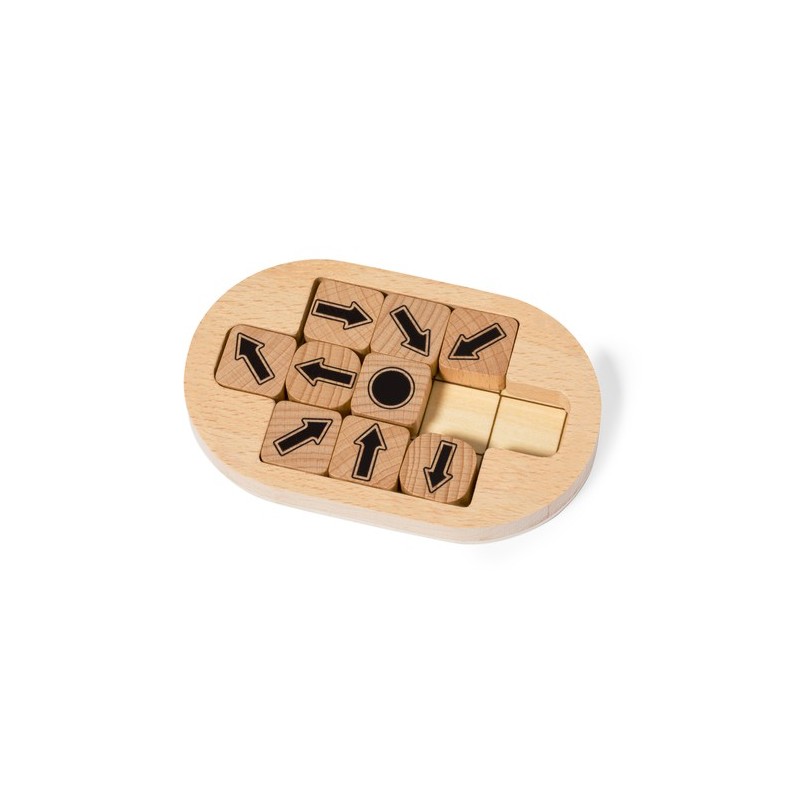 Puzzle Mini Personnalisé en Bois Jeu d'Adresse Jatrex pas cher Matières : bois goodies publicitaire événementiel
