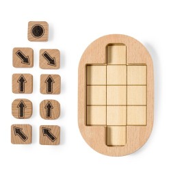 Puzzle Mini Personnalisé en Bois Jeu d'Adresse Jatrex pas cher Matières : bois impression haute définition