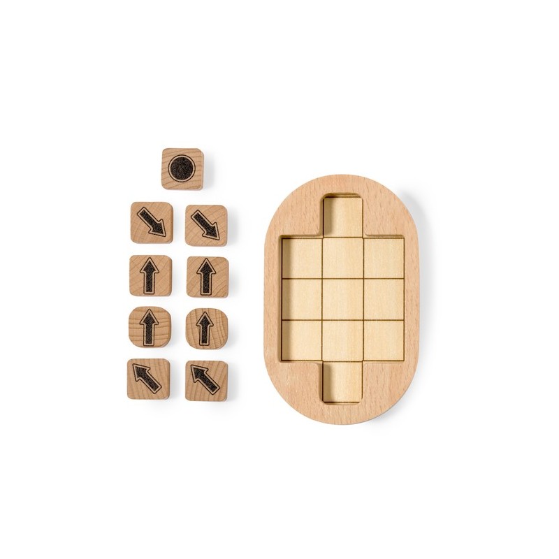 Puzzle Mini Personnalisé en Bois Jeu d'Adresse Jatrex pas cher Matières : bois impression haute définition