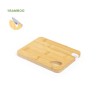 Planche à Découper Personnalisée Éco-responsable avec Aiguiseur Polter - Ustensiles de Cuisine Matières : bambou