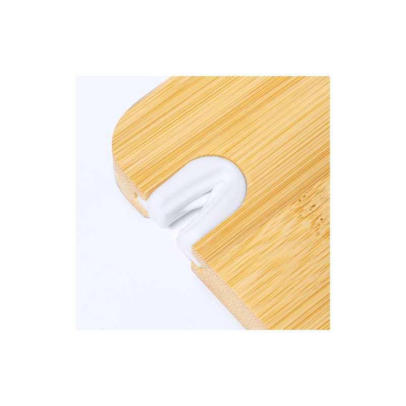 Planche à Découper Personnalisée Éco-responsable avec Aiguiseur Polter - Ustensiles de Cuisine Matières : bambou impression haut