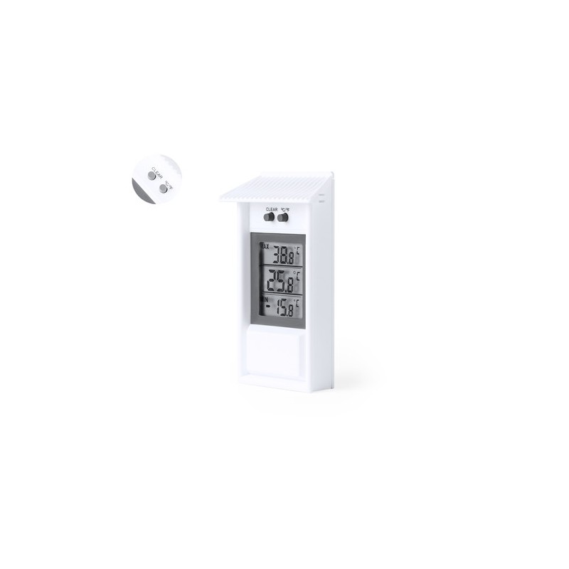 Thermomètre Pratique et Élégant Personnalisé pas cher - Dreax Couleurs : blanc personnalisable avec votre logo