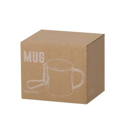 Tasse Éco-responsable Personnalisée - Melbour Matières : acier inoxydable Couleurs : argenté marquage laser ultra précis