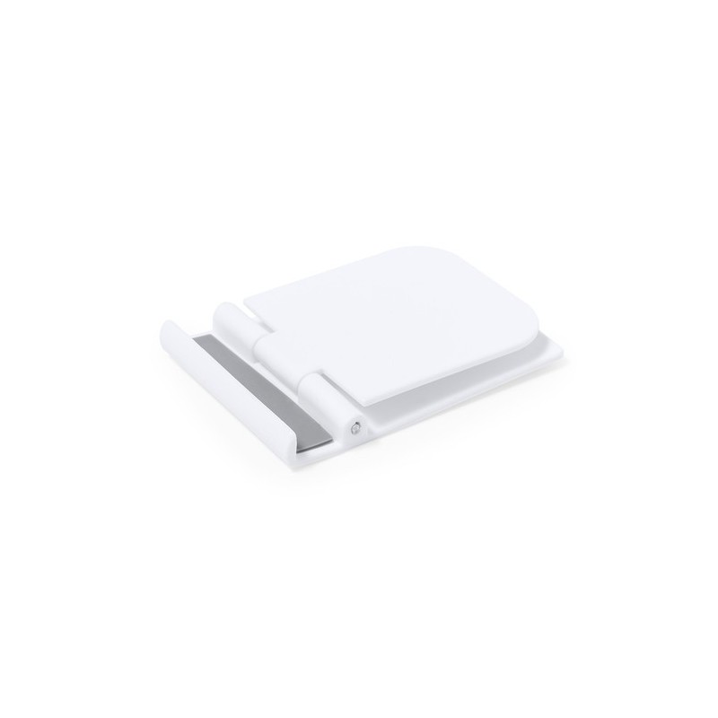 Support Pliable Économique Personnalisé pour Smartphone et Tablette - Linkil Couleurs : blanc