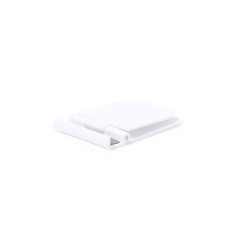 Support Pliable Économique Personnalisé pour Smartphone et Tablette - Linkil Couleurs : blanc marquage laser ultra précis