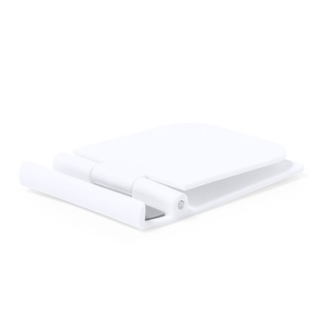 Support Pliable Économique Personnalisé pour Smartphone et Tablette - Linkil Couleurs : blanc marquage laser ultra précis