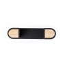 Support Téléphone Design Personnalisé Amiltox - Support pas cher Matières : bambou Couleurs : noir