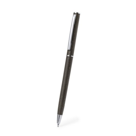 Stylo Publicitaire Éco-responsable Trall Matières : ABS Couleurs : marron cadeau entreprise pas cher