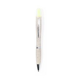 Stylo Éco-responsable Pratique Personnalisé Kinun pas cher Matières : ABS Couleurs : naturel