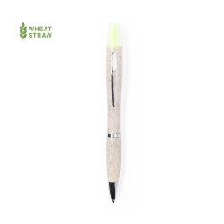 Stylo Éco-responsable Pratique Personnalisé Kinun pas cher Matières : ABS Couleurs : naturel 2