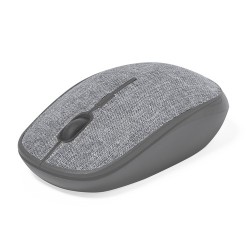 Souris Éco-responsable Personnalisée Haute Technologie - Elington pas cher Couleurs : gris Matières : polyester recyclé cadeau e