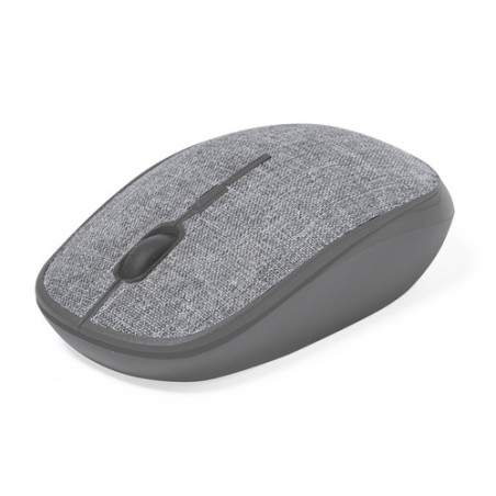 Souris Éco-responsable Personnalisée Haute Technologie - Elington pas cher Couleurs : gris Matières : polyester recyclé cadeau e
