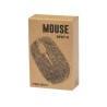 Souris Éco-responsable Personnalisée Haute Technologie - Elington pas cher Couleurs : gris Matières : polyester recyclé impressi