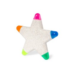 Surligneurs Éco-responsables Personnalisés - 5 Couleurs Pentar Matières : polypropylène (PP) Couleurs : naturel cadeau entrepris