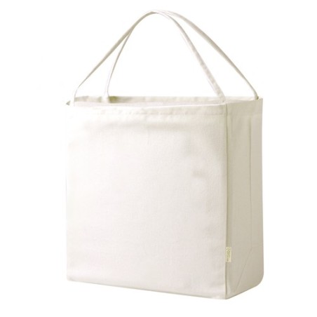Sac Publicitaire en Coton Recyclé Yaponic Matières : coton recyclé Couleurs : naturel cadeau entreprise pas cher