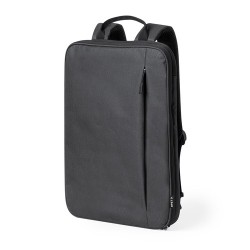Sac à Dos Durable Personnalisé et Extensible Weiter à prix réduit Matières : PET recyclé Couleurs : noir cadeau entreprise pas c