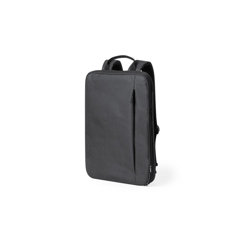 Sac à Dos Durable Personnalisé et Extensible Weiter à prix réduit Matières : PET recyclé Couleurs : noir cadeau entreprise pas c