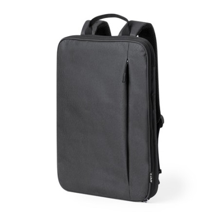 Sac à Dos Durable Personnalisé et Extensible Weiter à prix réduit Matières : PET recyclé Couleurs : noir cadeau entreprise pas c