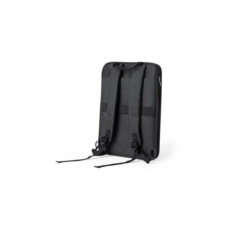 Sac à Dos Durable Personnalisé et Extensible Weiter à prix réduit Matières : PET recyclé Couleurs : noir impression haute défini