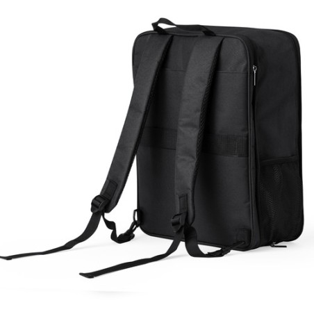 Sac à Dos Durable Personnalisé et Extensible Weiter à prix réduit Matières : PET recyclé Couleurs : noir marquage laser ultra pr