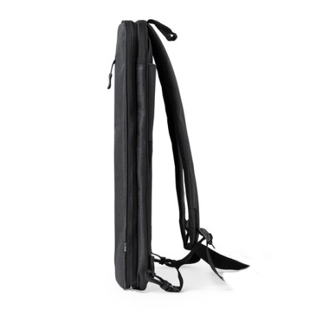 Sac à Dos Durable Personnalisé et Extensible Weiter à prix réduit Matières : PET recyclé Couleurs : noir livraison express 24h 4