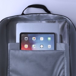 Sac à Dos Durable Personnalisé et Extensible Weiter à prix réduit Matières : PET recyclé Couleurs : noir accessoire événementiel