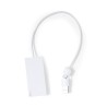 HUB USB Éco-responsable Personnalisé Informatique pas cher - Nagent Matières : ABS Couleurs : blanc goodies publicitaire événeme